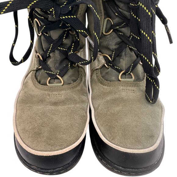 Sorel Women's Green Explorer Carnival Boots Size 9 - Picture 4 of 9